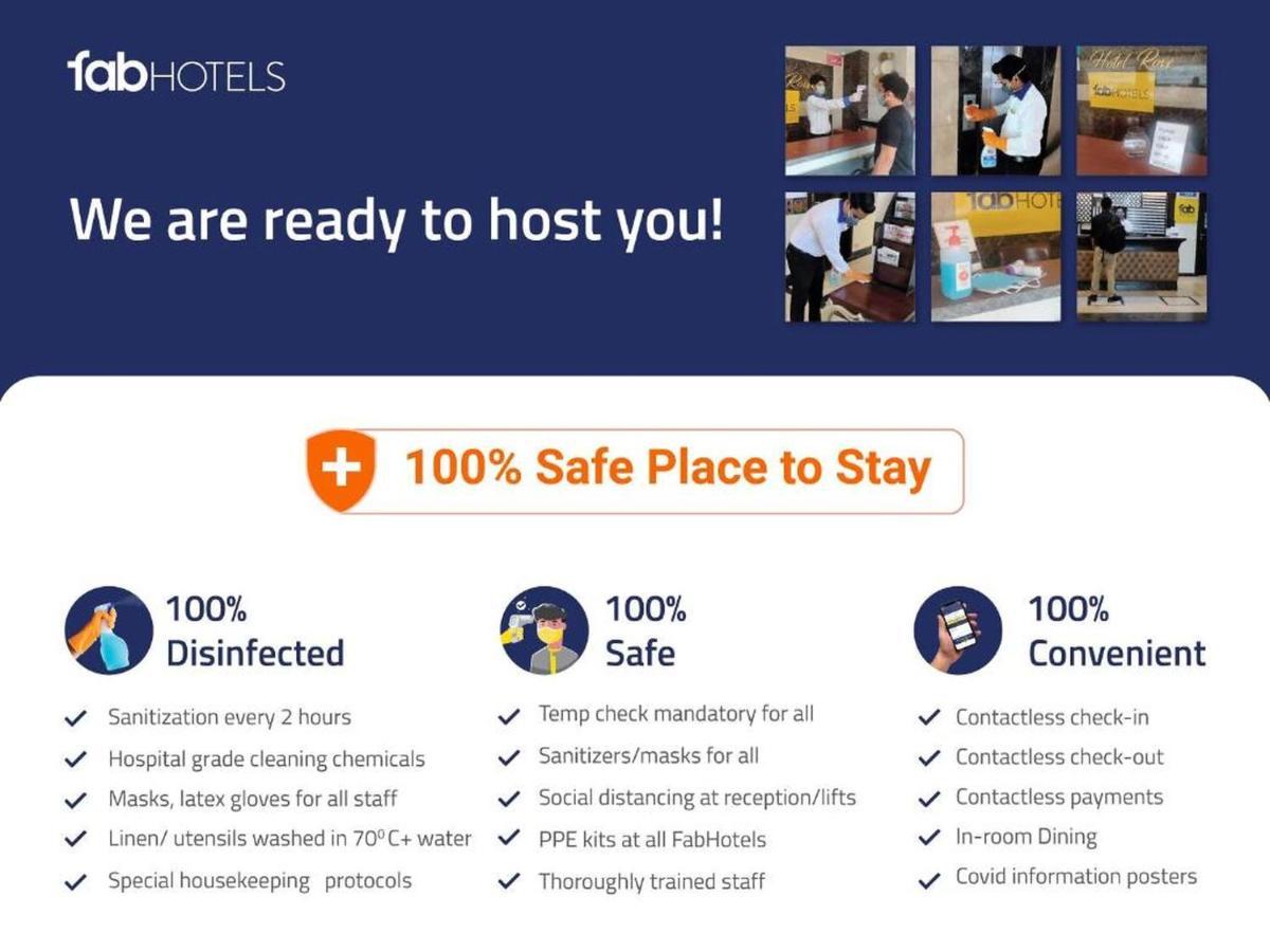 Fabhotel Pride Inn - Nr Tcs Deccan Park, Hitech City ไฮเดอราบัด ภายนอก รูปภาพ